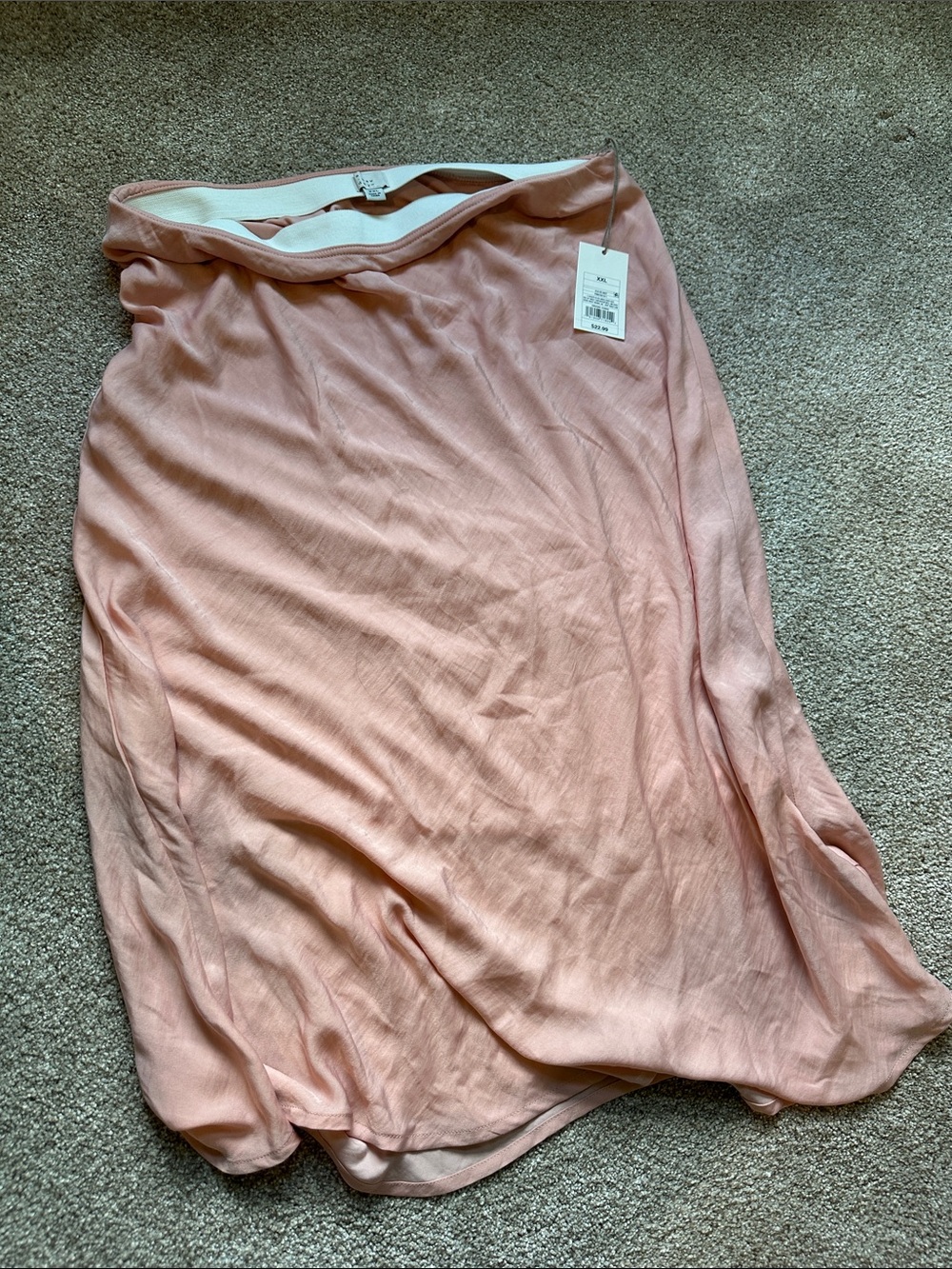 Target Blush Pink Midi Skirt